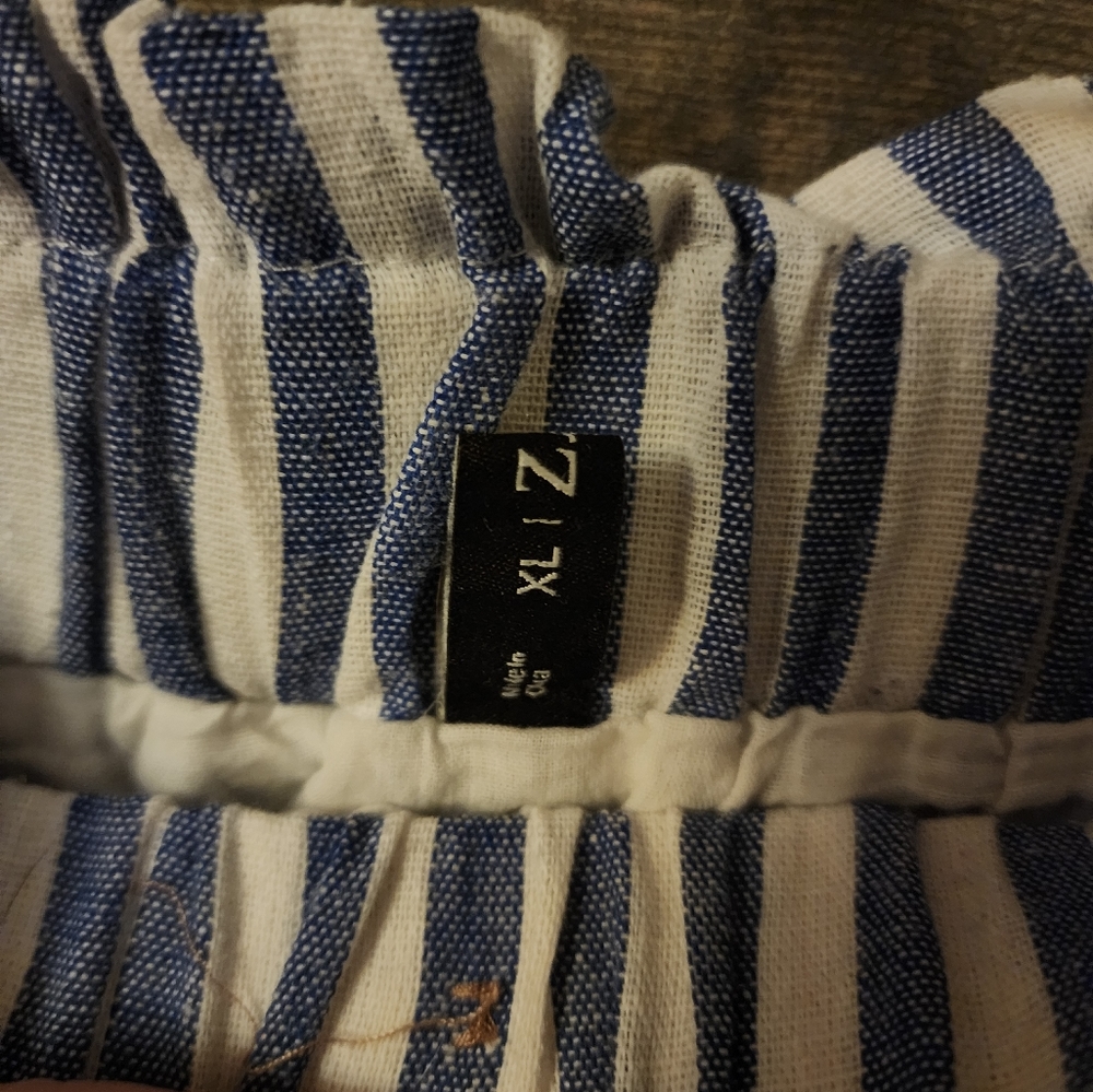 Nautical Stripe Mini Skirt - Picture 3 of 3
